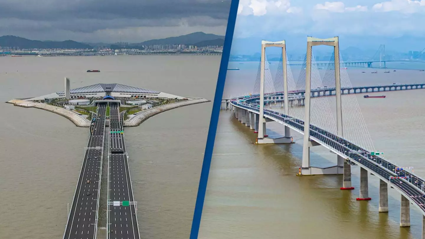 New bridge in China is so big it broke 10 world records at the same time