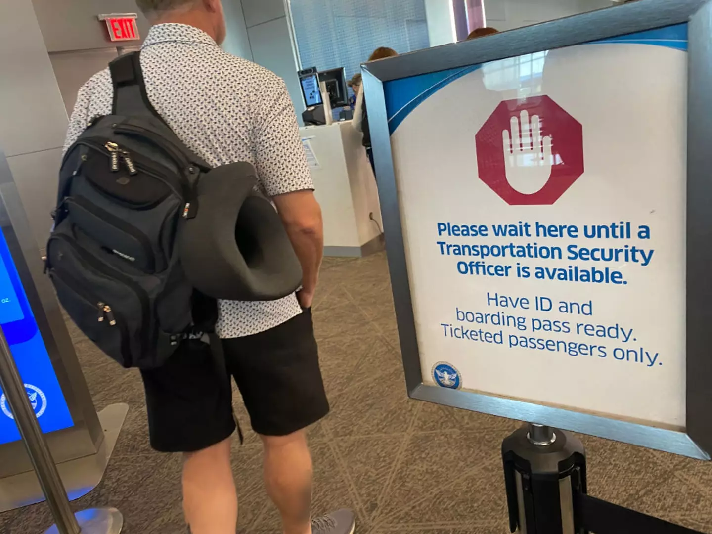 A guy recalled his very awkward TSA experience (Lindsey Nicholson/UCG/Universal Images Group via Getty Images)