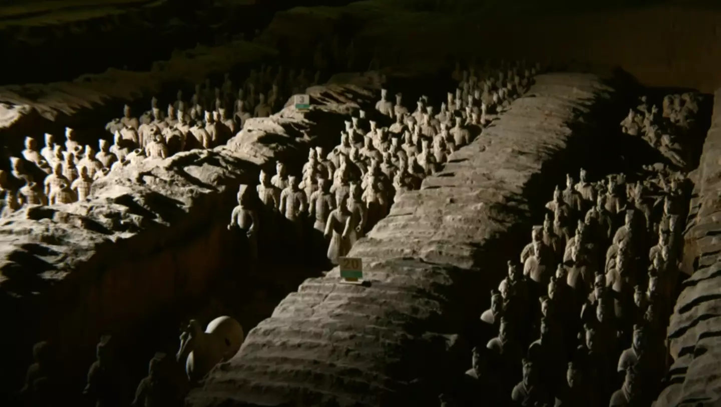 The famous Terracotta Army.