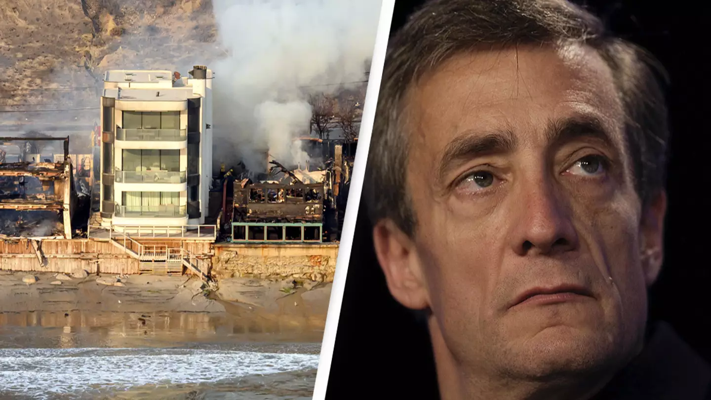 Owner of mansion that survived LA wildfire reveals why he thinks his house escaped disaster while neighbors' burned down