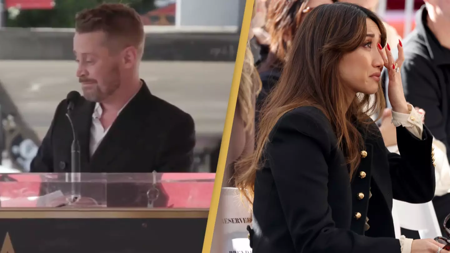 Macaulay Culkin pays tribute to ‘best woman I’ve ever known’ fiancée Brenda Song at his Hollywood Walk of Fame ceremony