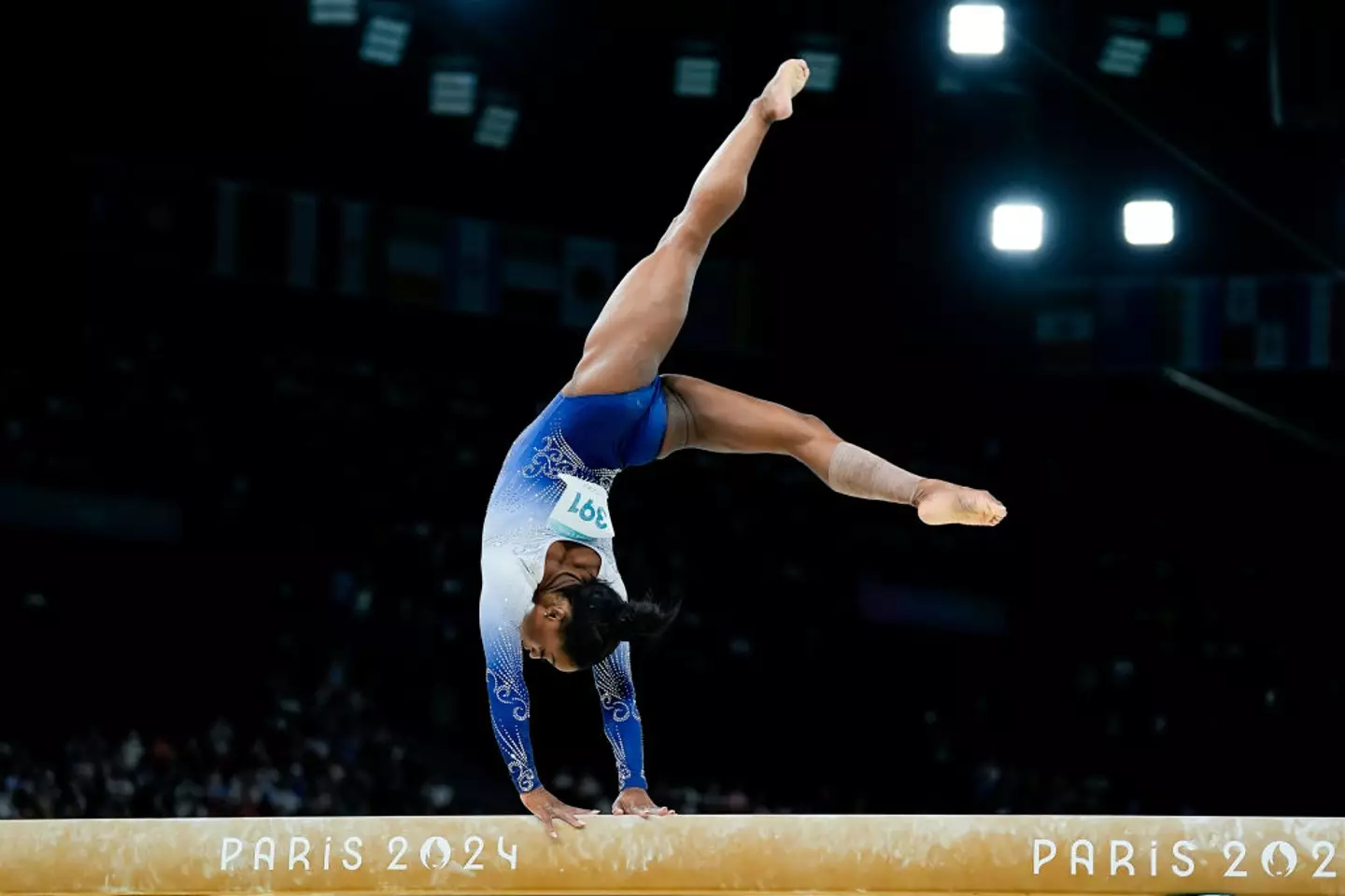 The Olympian acknowledged that it wasn't her 'best performance'. (Daniela Porcelli/Eurasia Sport Images/Getty Images)