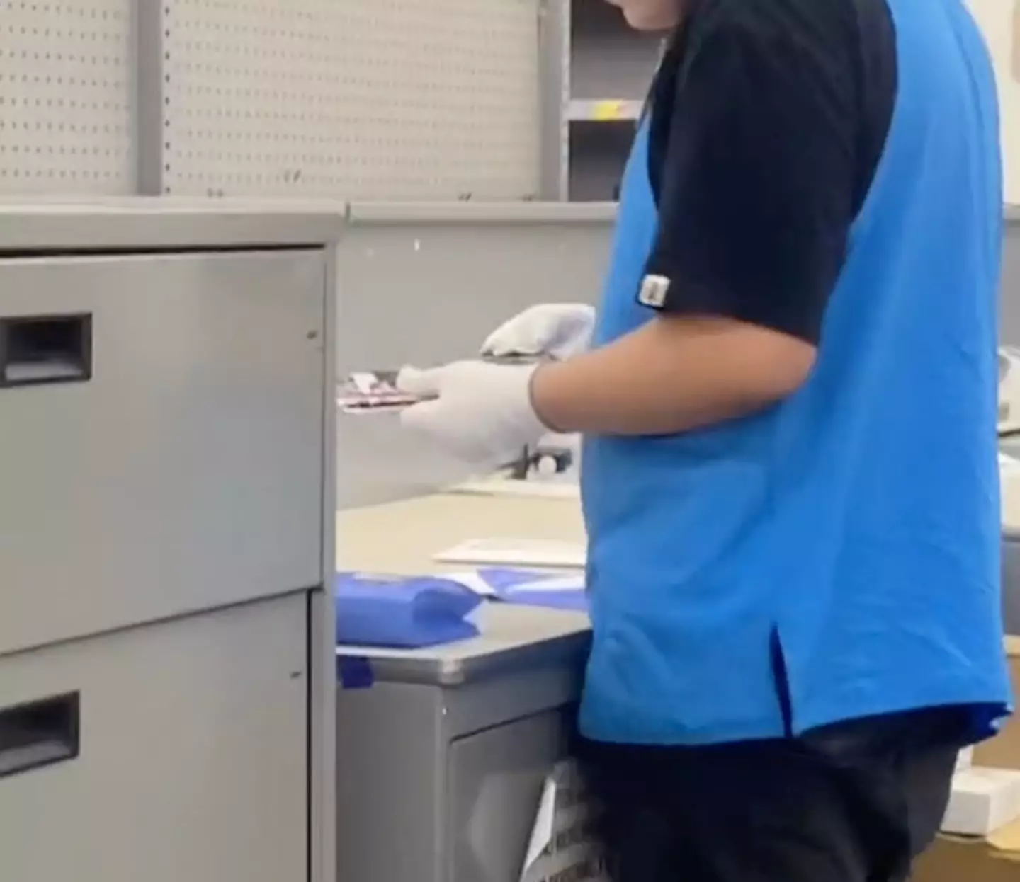 Some commenters said it's store policy to check through photos for quality assurance.