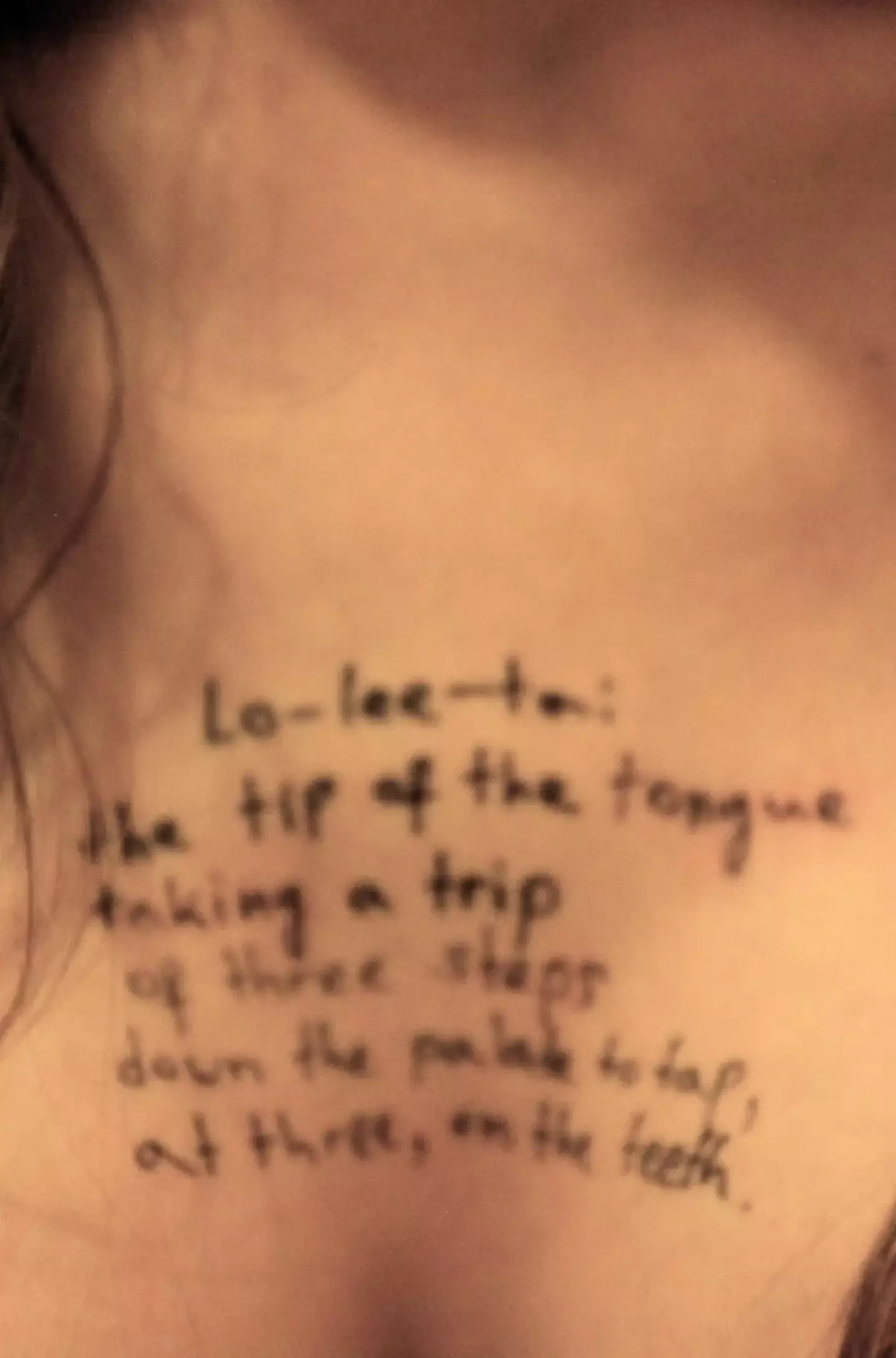 One of the images released shows a message written on a woman's naked body (The House Oversight Committee Democrats)