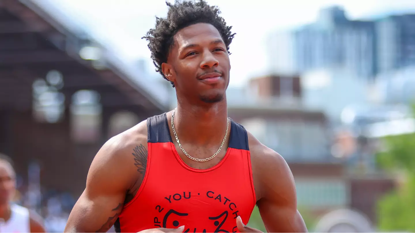 US Sprinter lands modeling job after his manhood 'fell out' of his shorts mid-race