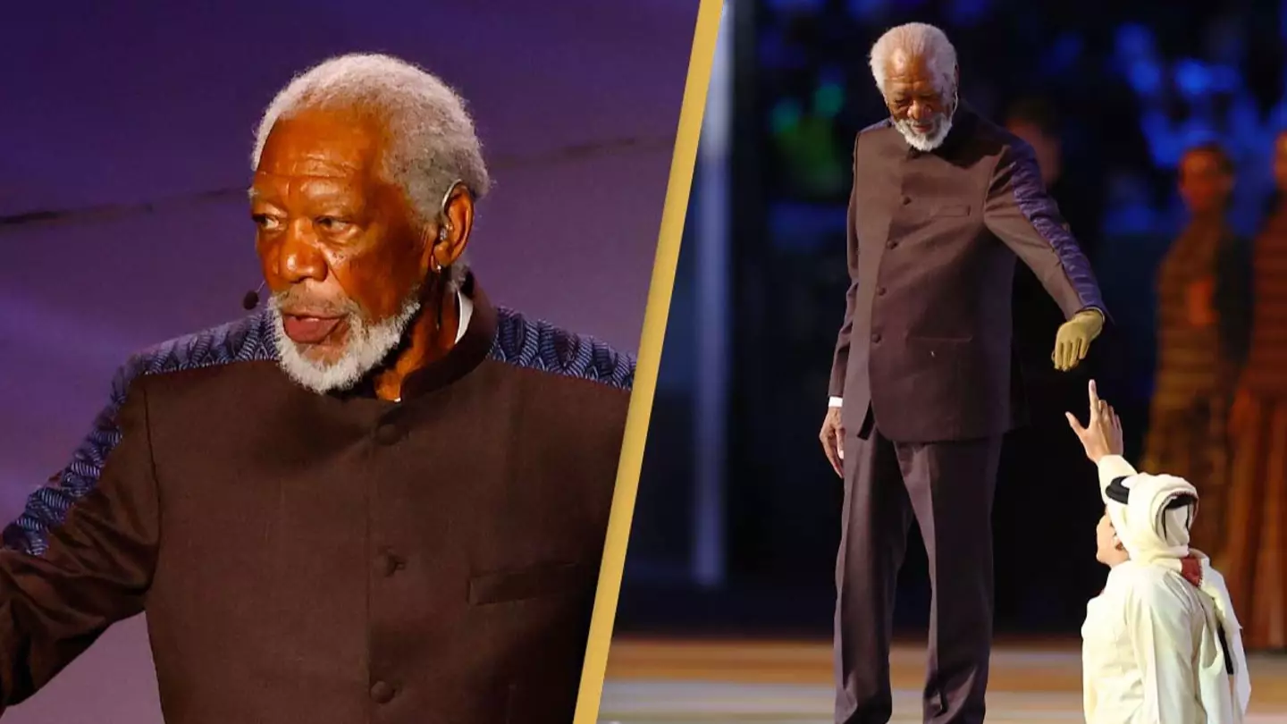 Morgan Freeman criticised over opening Qatar World Cup ceremony