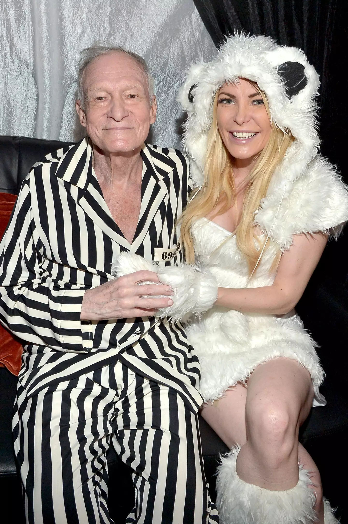 Hugh and Crystal Hefner in 2015.