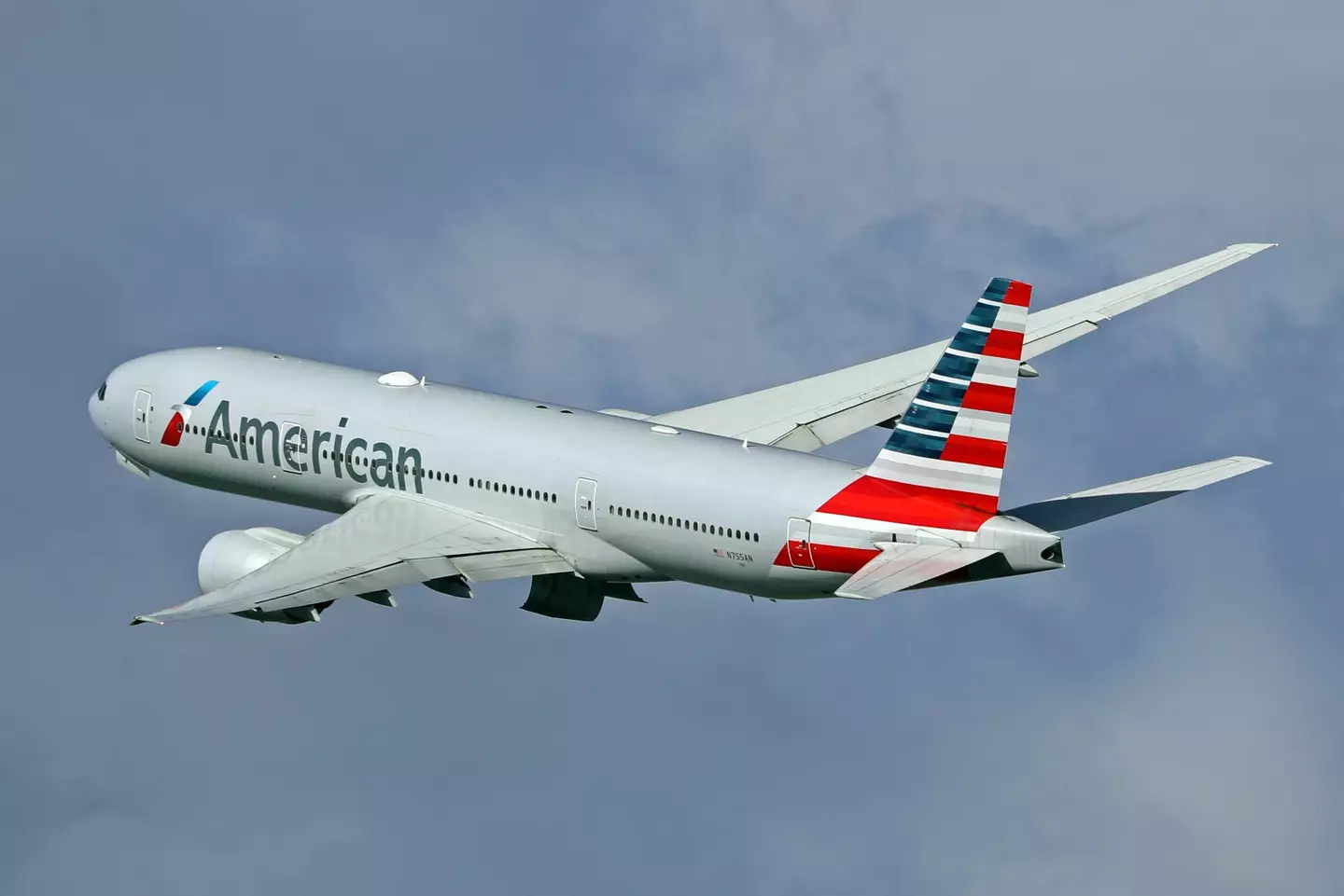The incident took place on an American Airlines flight. (MI News/NurPhoto via Getty Images)