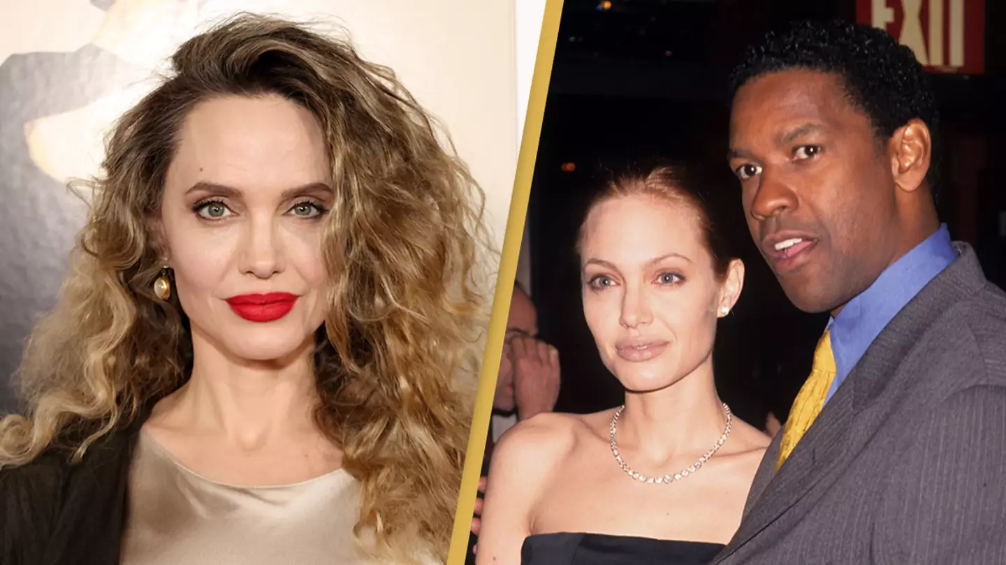 Angelina Jolie shares the 'best sex' she ever had was in a movie with Denzel Washington