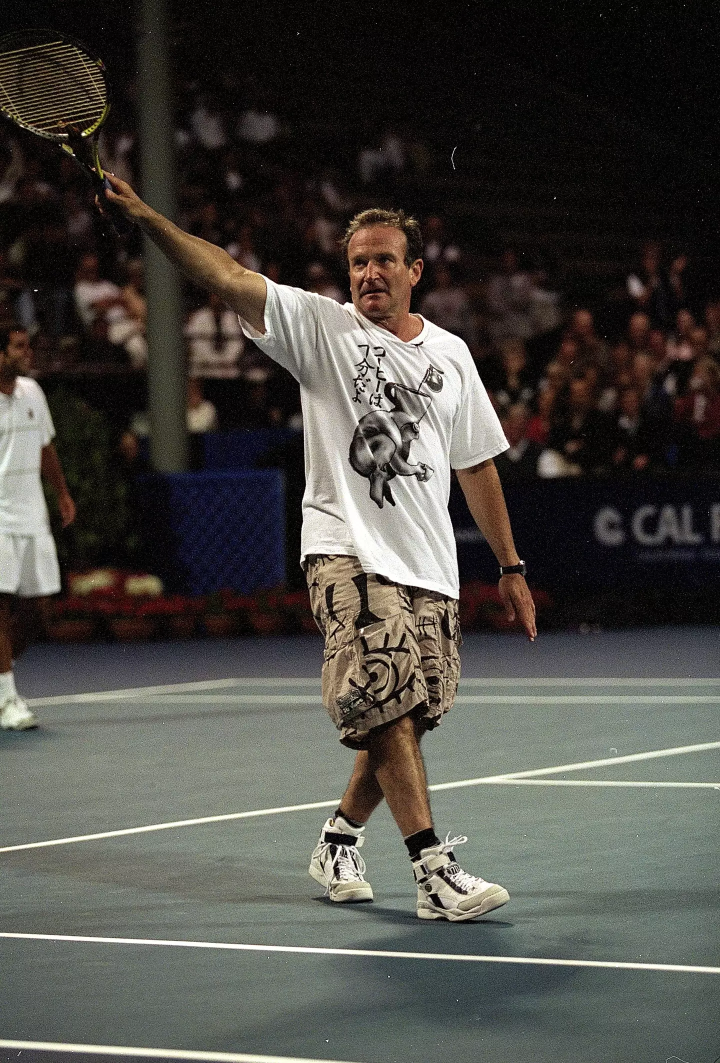 Williams had taken part in a celebrity tennis match in 1999.
