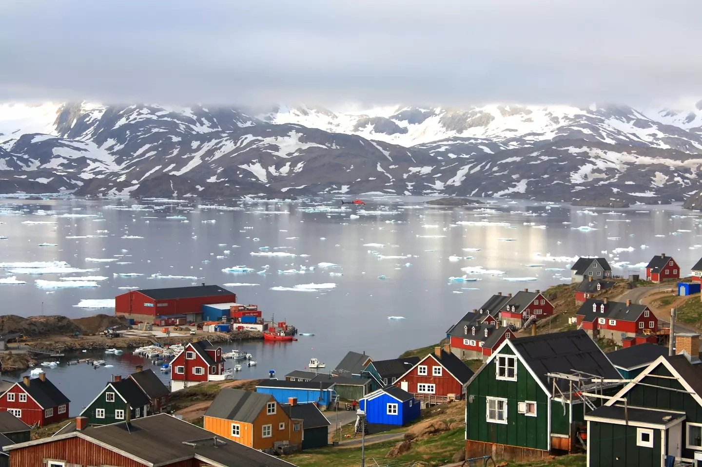 Greenland is the largest island on Earth, but is barely inhabitable for most of the year (Getty Images)