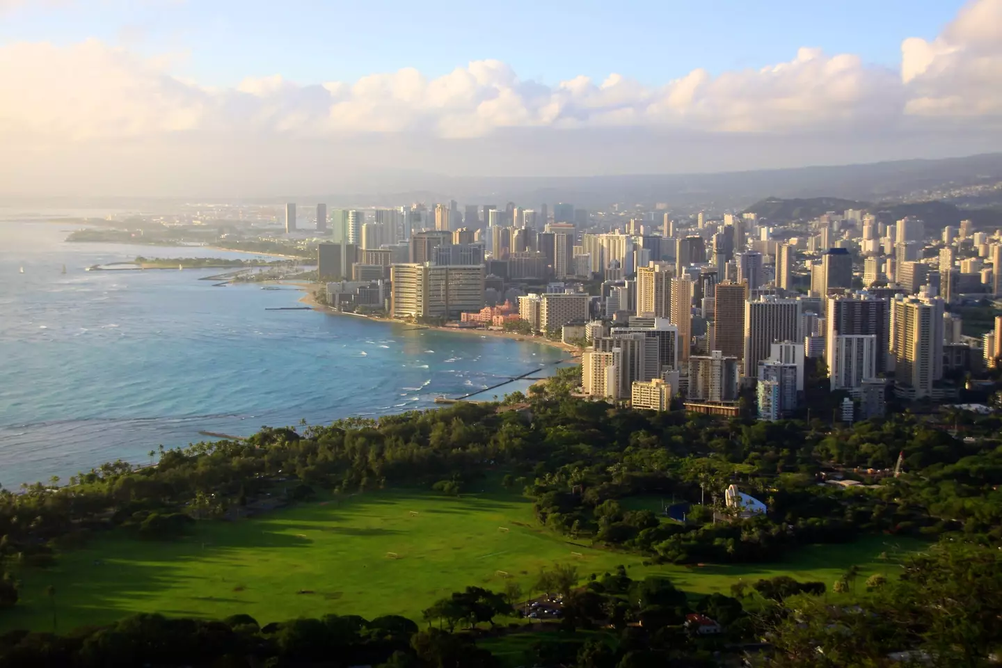 The beautiful skyline of Honolulu, Hawaii (Getty stock)