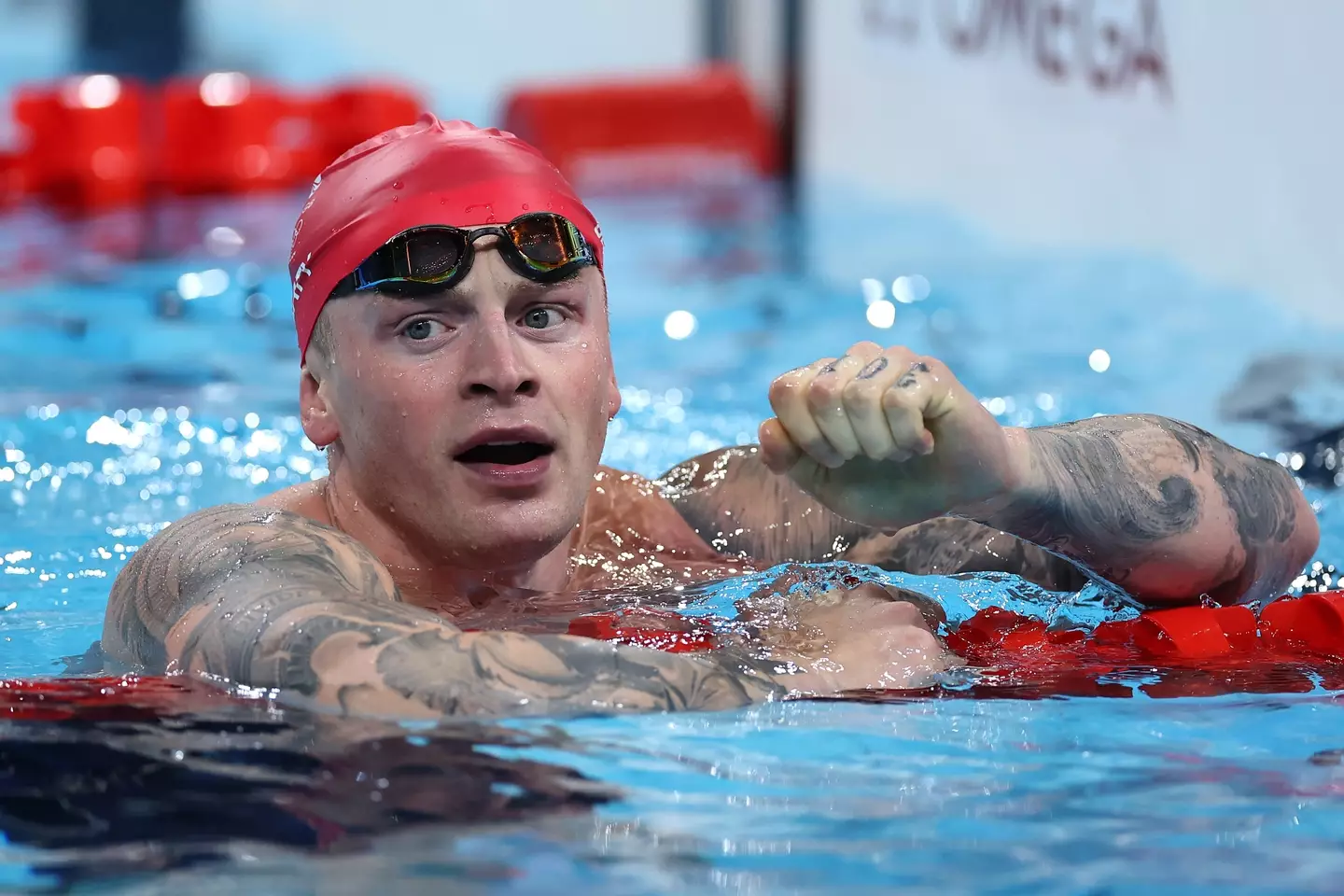 Adam Peaty has criticised the quality of the food at the games. (Quinn Rooney/Getty Images)