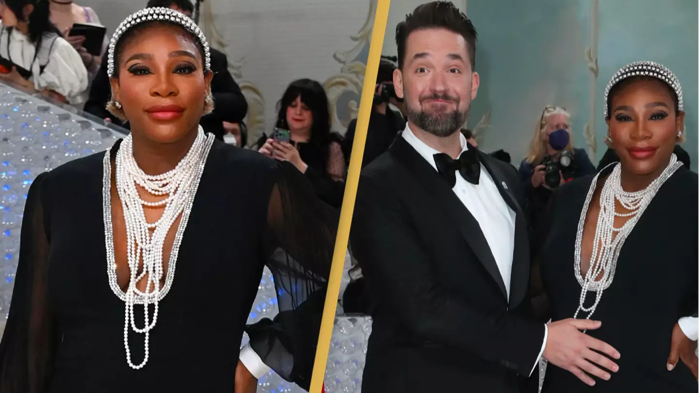 Serena Williams announces she's pregnant with her second child at the Met Gala