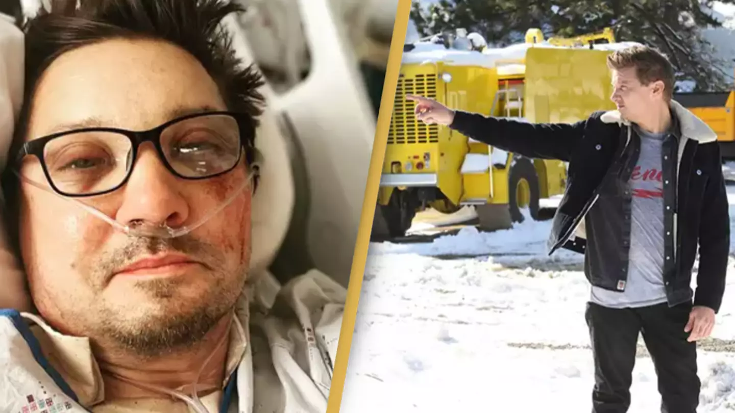 Jeremy Renner shares health update following horrific snowplow accident