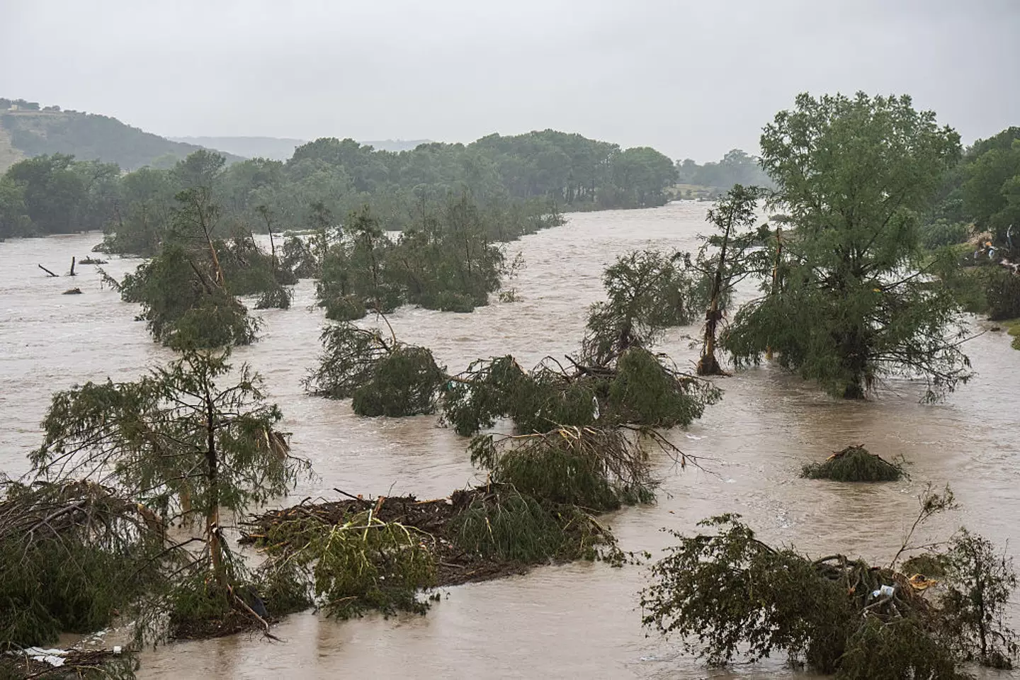 Texas has been hit with a devastating flash flood, leaving at least 51 dead (Eric Vryn/Getty Images)