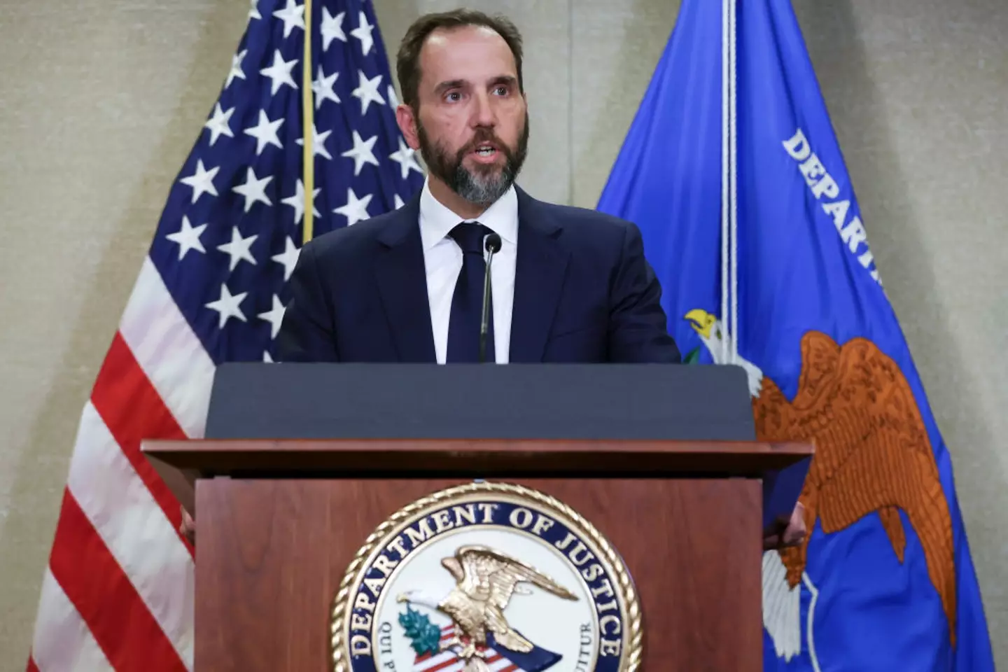 Jack Smith resigned from his role before the president could fire him (Alex Wong/Getty Images)