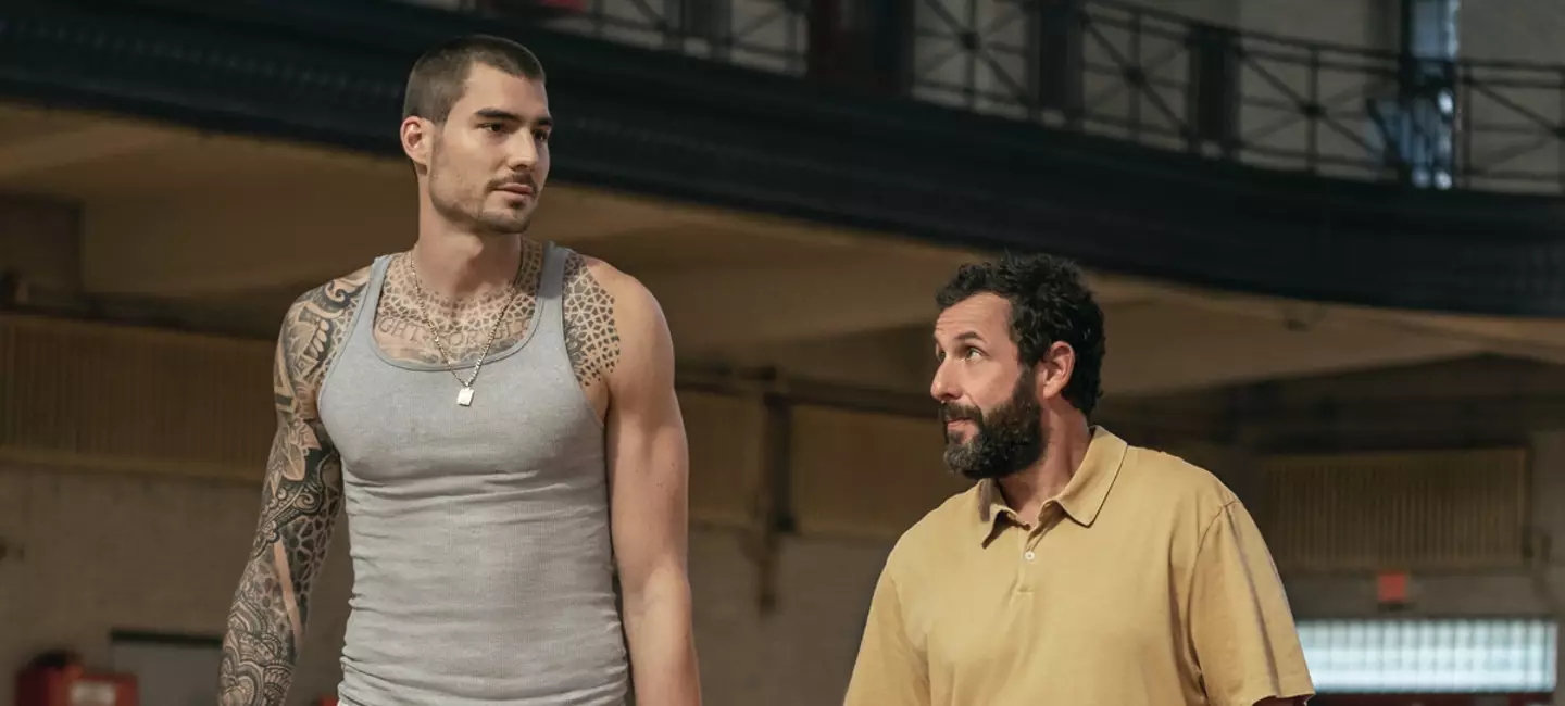 Adam Sandler in Hustle.