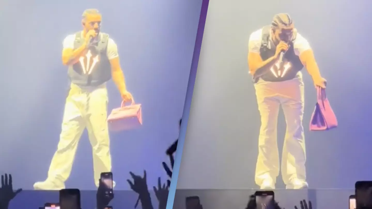 Drake gifts lucky fan Birkin bag worth $30K at LA concert