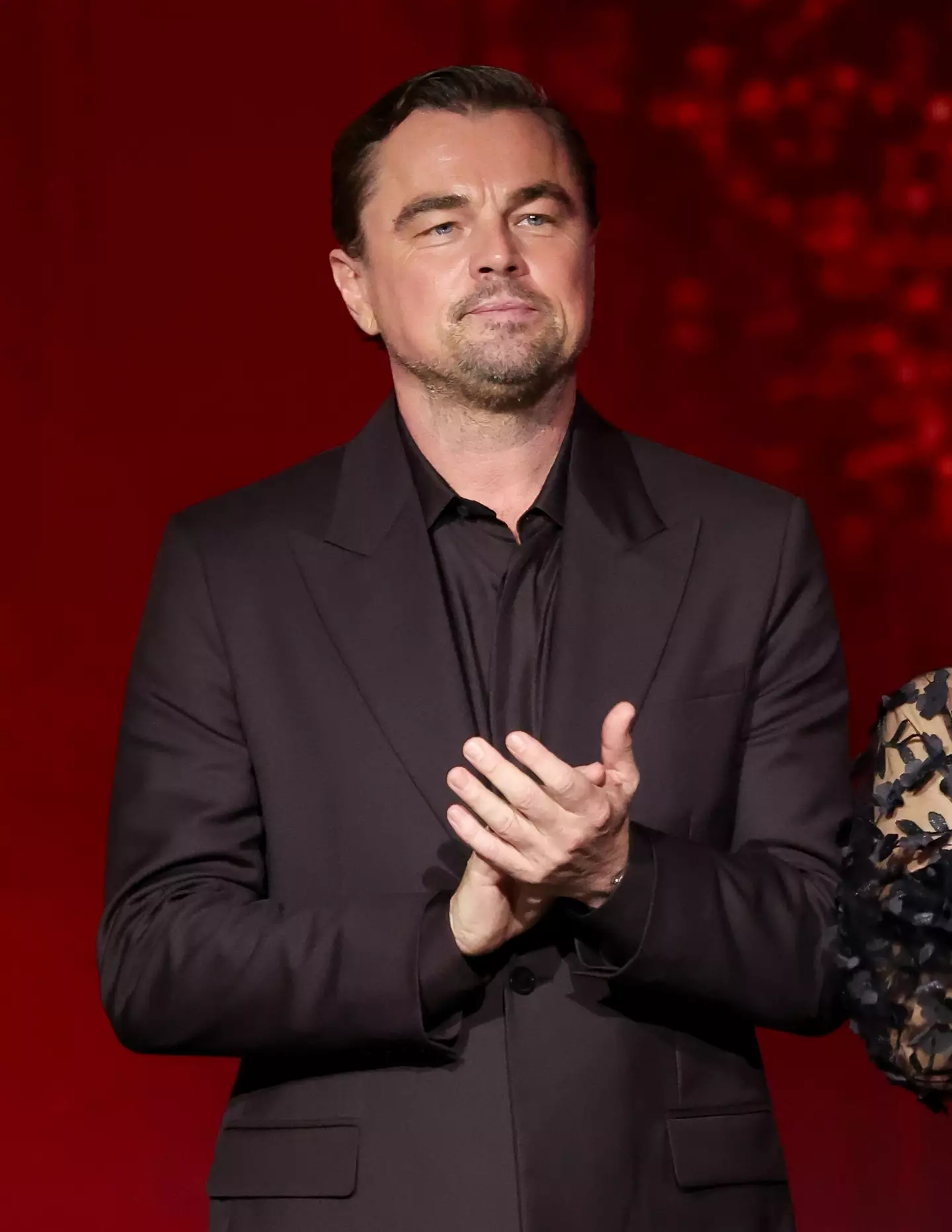 Leonardo DiCaprio seemingly made it out in the nick of time (JC Olivera/Variety via Getty Images)