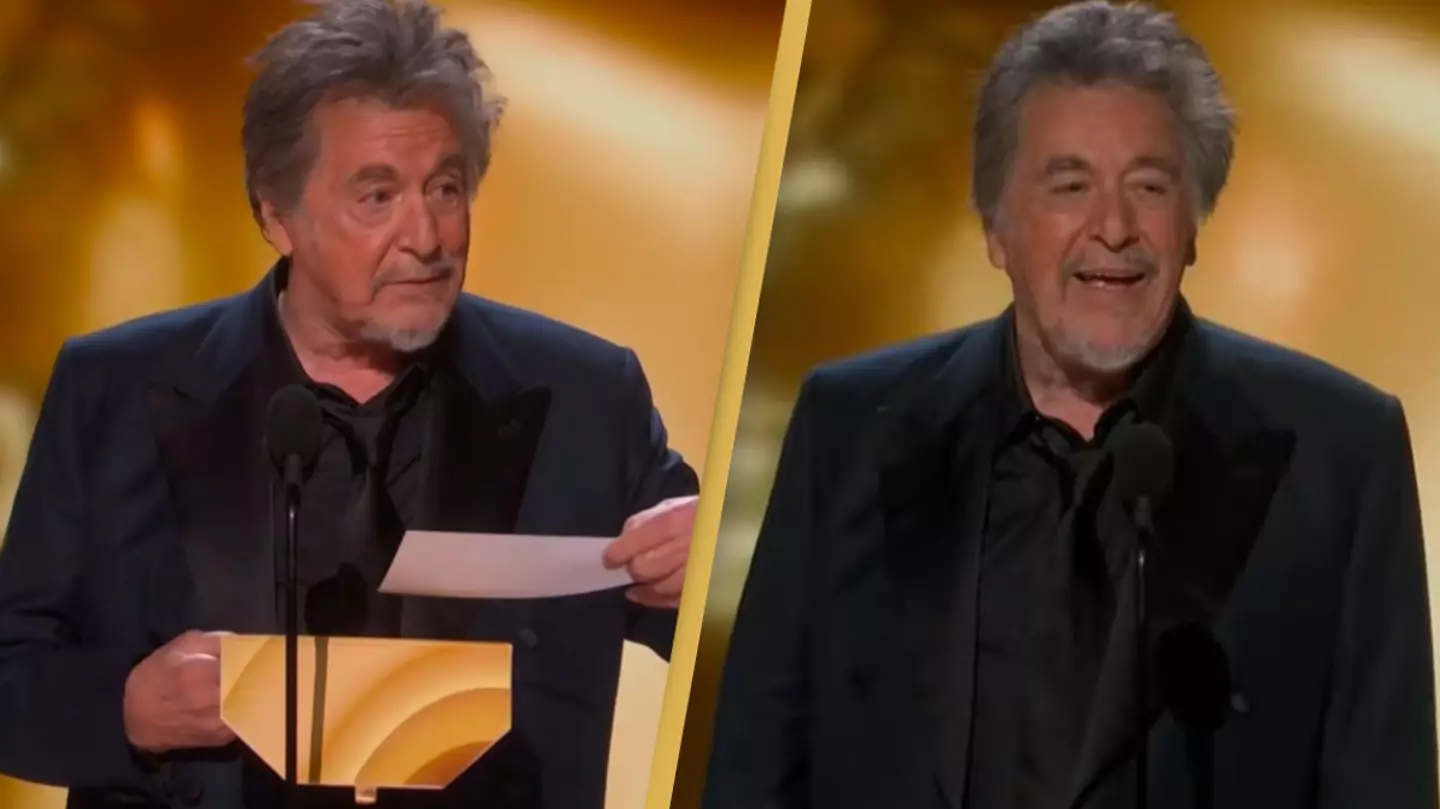 Al Pacino causes absolute chaos as he reads out Best Picture winner without naming nominees