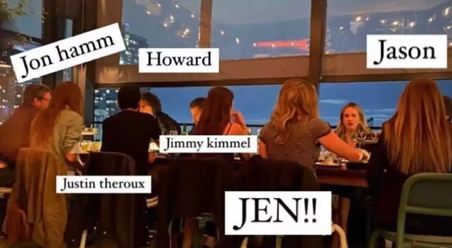 Stern was seen out with celebrity pals.