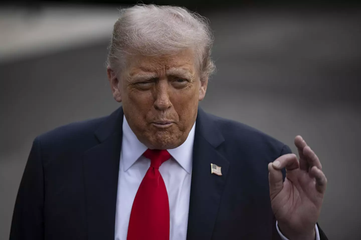 Trump said he was looking forward to the visit (Celal Gunes/Anadolu via Getty Images)