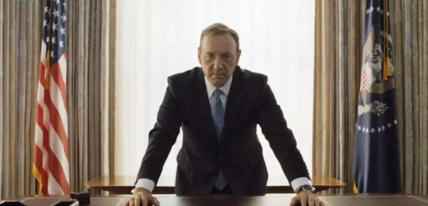 The streamer has not said whether the sound comes from Spacey (Netflix)