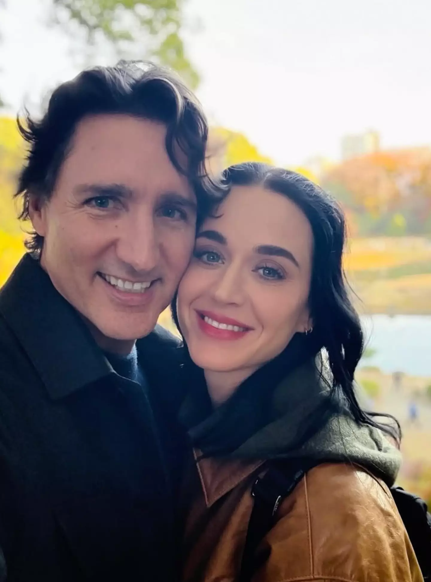 The singer posted her own snap of herself and Trudeau from their trip to Japan (Instagram/@katyperry)