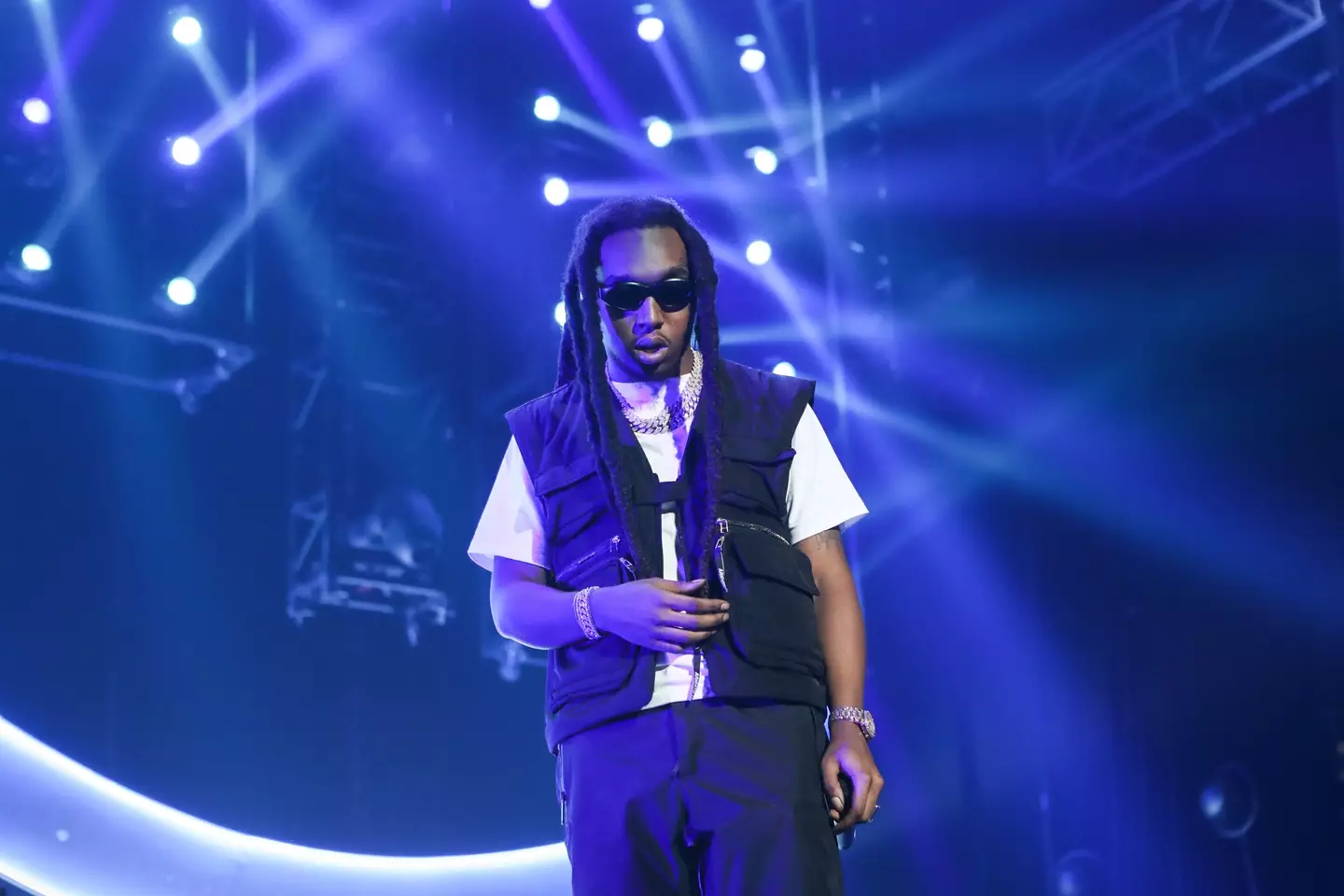 The rapper performed alongside his family and rose to fame.