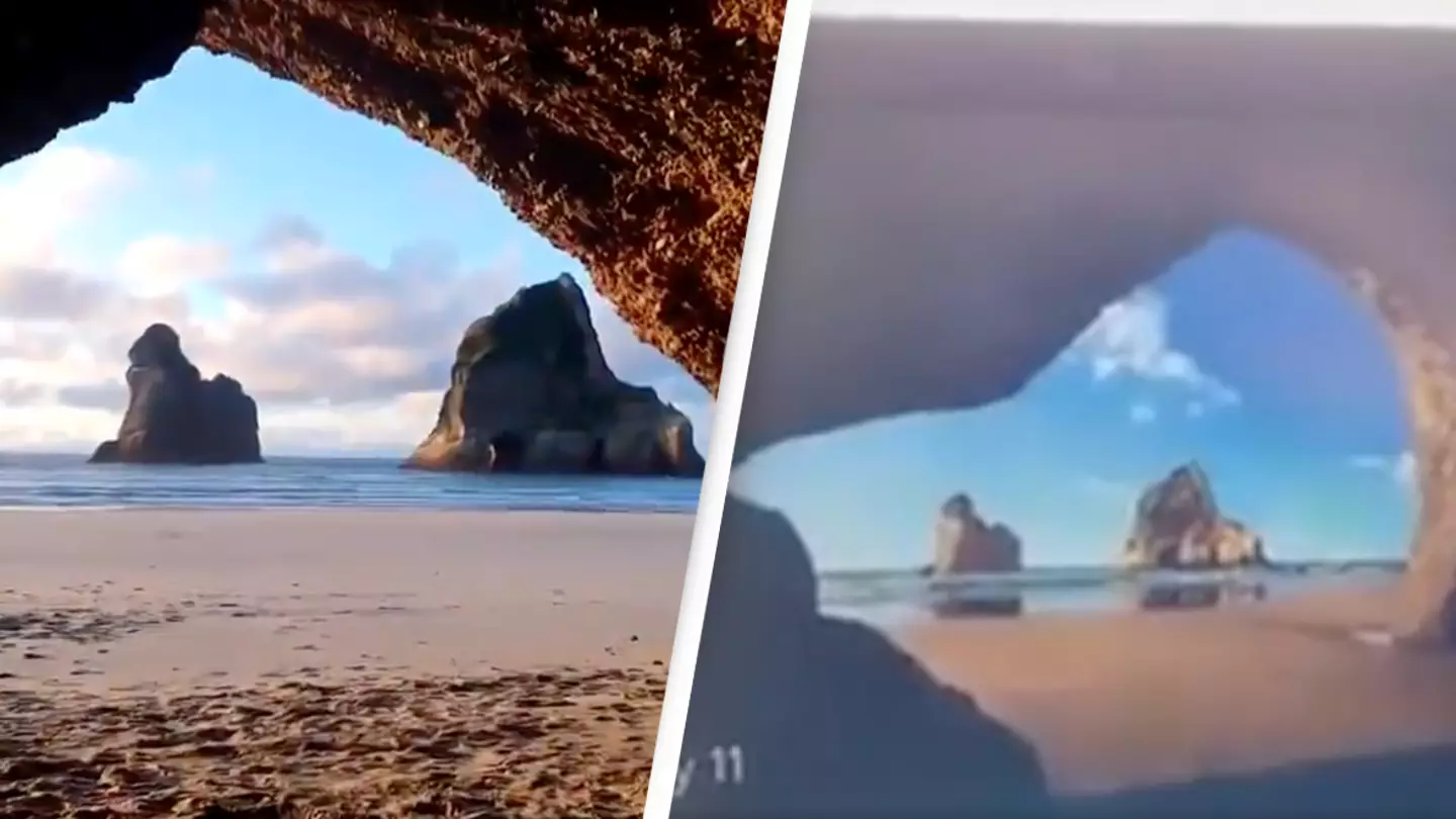 Man discovers real life location of iconic Windows wallpaper