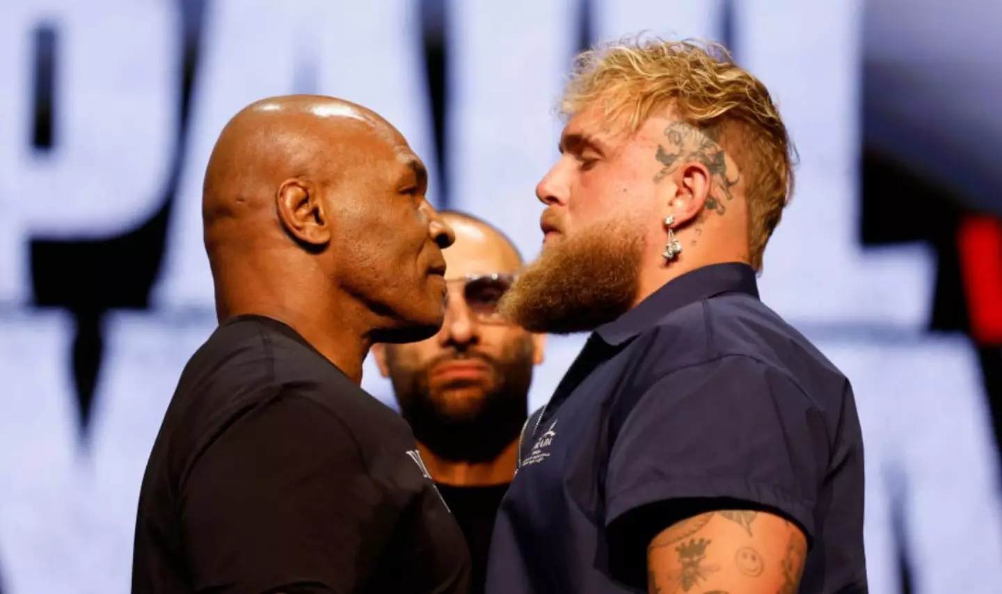 Mike Tyson will take on Jake Paul in a boxing bout on Friday (Sarah Stier/Getty Images for Netflix)