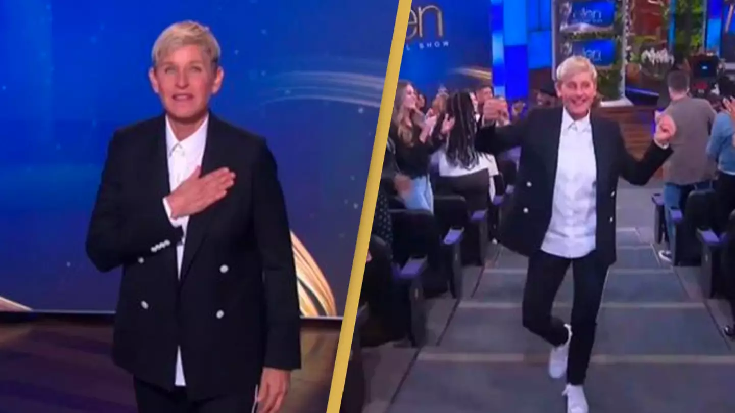 Ellen DeGeneres Breaks Down In Tears During Show's 'Last Dance'