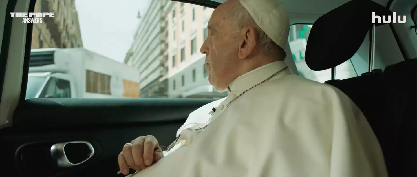 Pope Francis took questions on a new documentary.