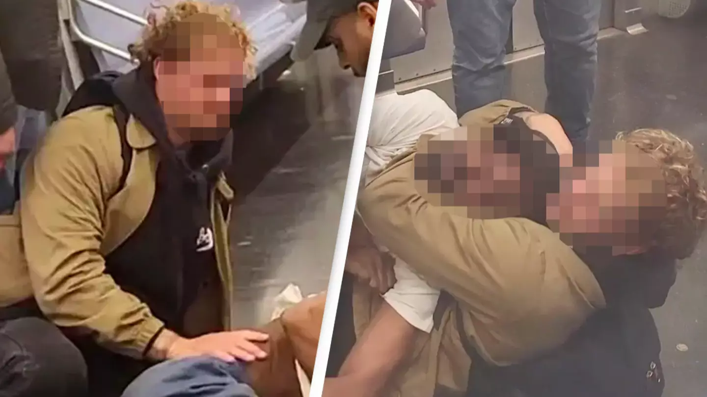 Marine who choked man to death on subway breaks silence on incident via lawyers