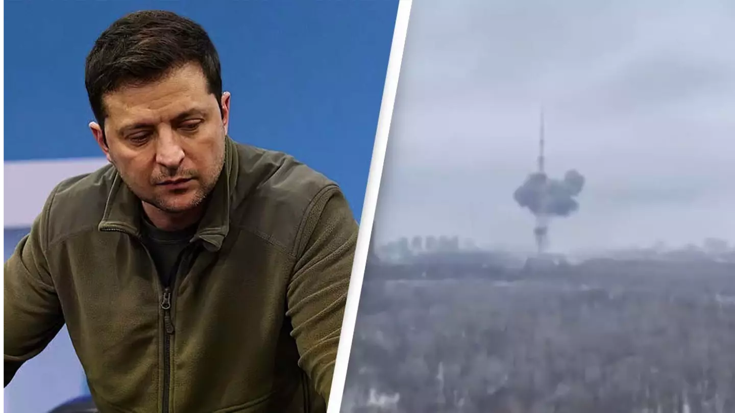 Ukraine: President Zelenskyy Sends Plea To The World After Russians Bomb Site Of Nazi Holocaust Massacre