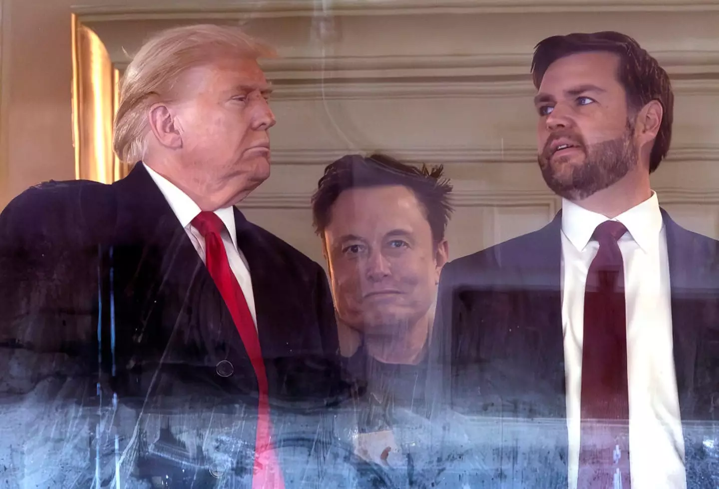 Musk initially said he was just 'tech support' for Donald Trump (Kevin Dietsch/Getty Images)