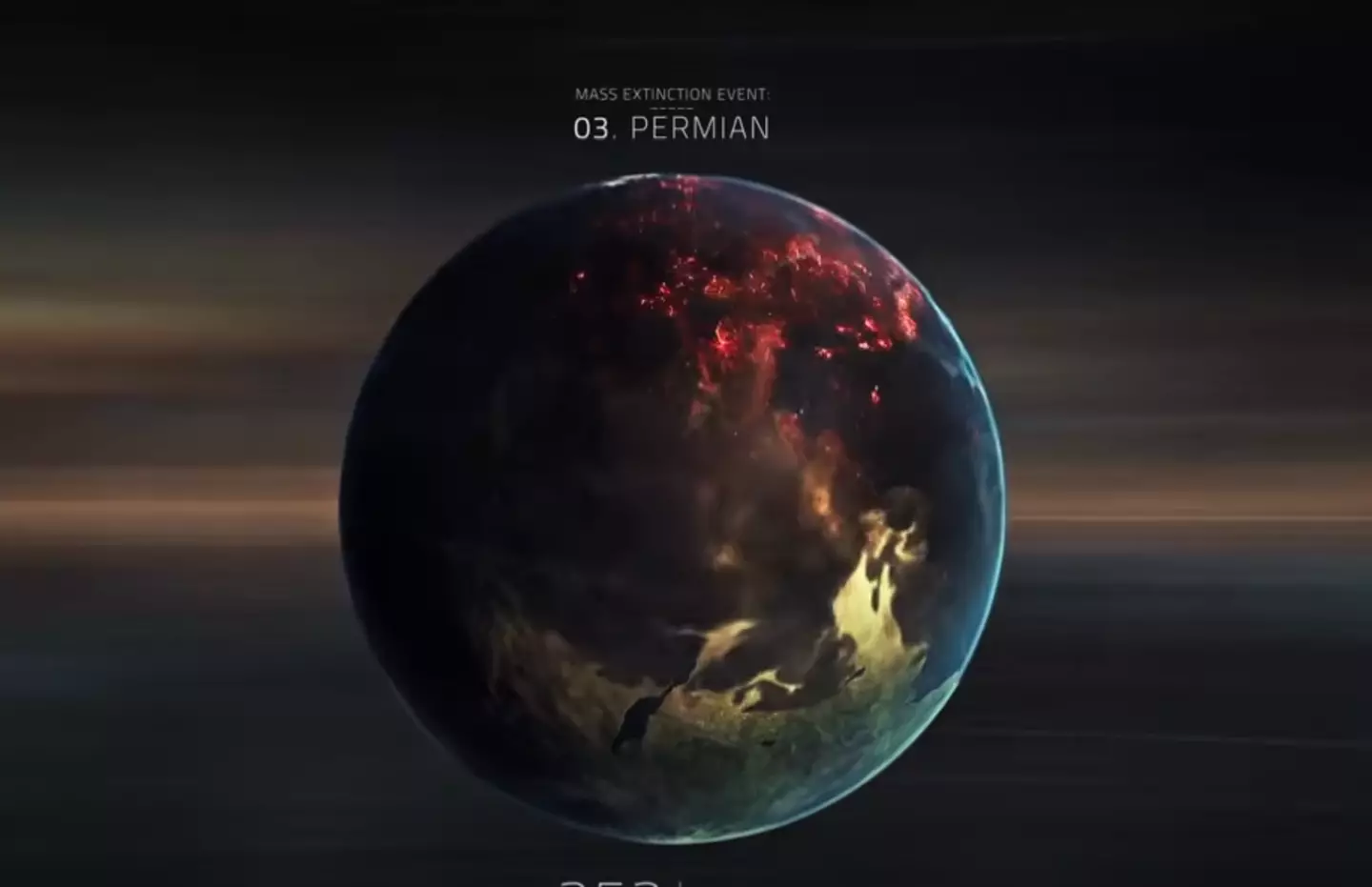 A mass extinction event is when species vanish much faster than they are replaced (Racing Extinction)