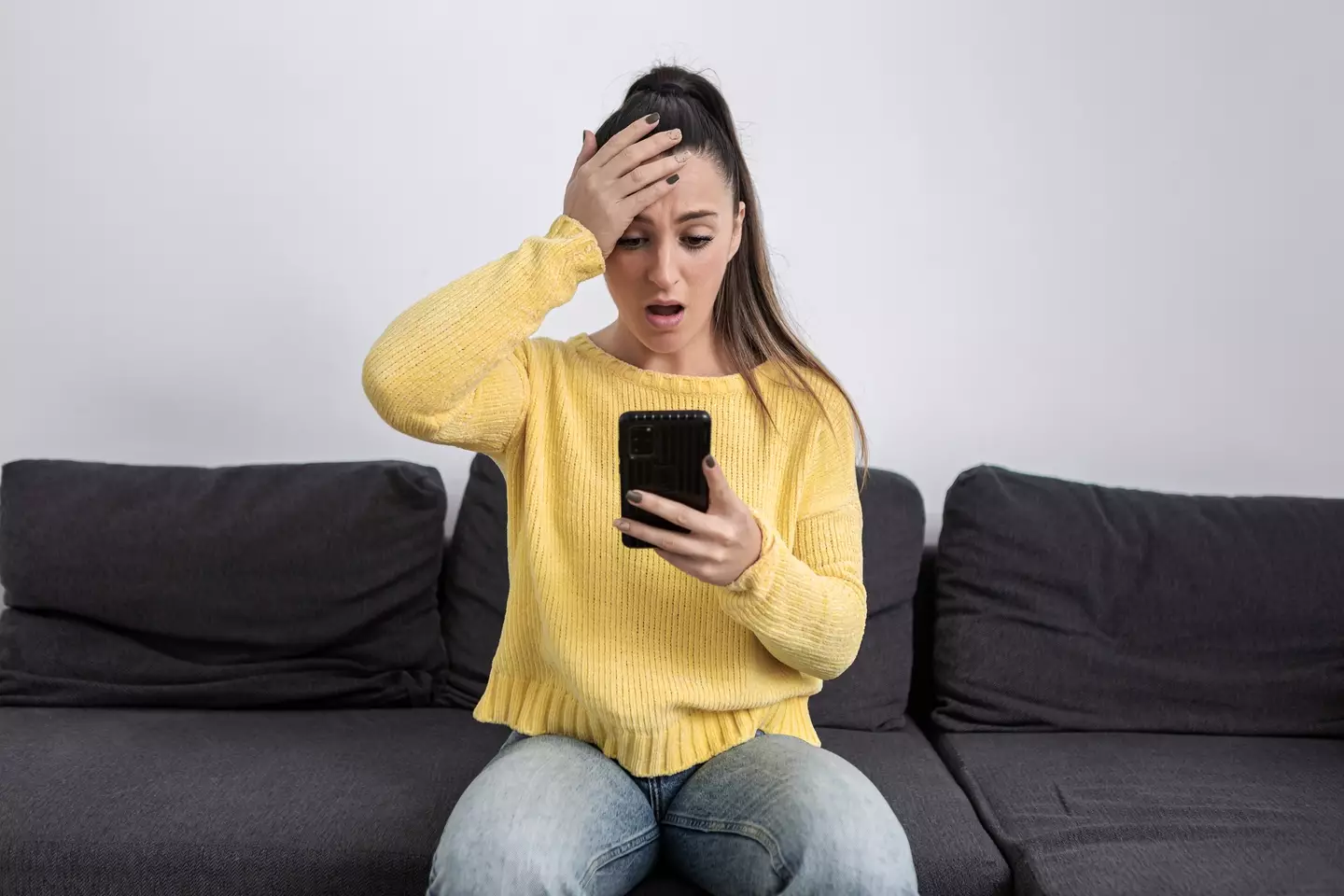 People could risk having their identities stolen if they fall for the scam (Juan Algar/Getty Images)