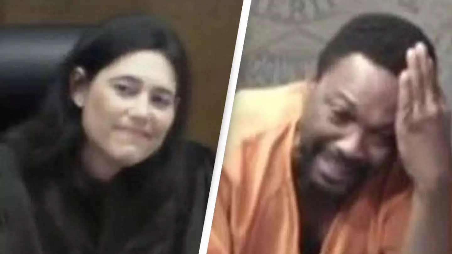 Emotional Moment Judge Recognises Felon In Her Court Room From School
