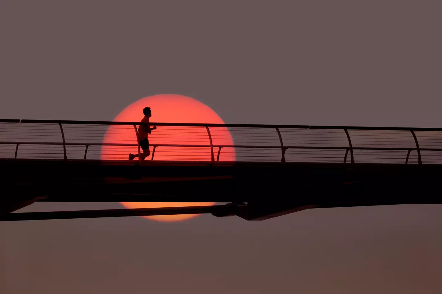 The sun is far away, but not far enough.