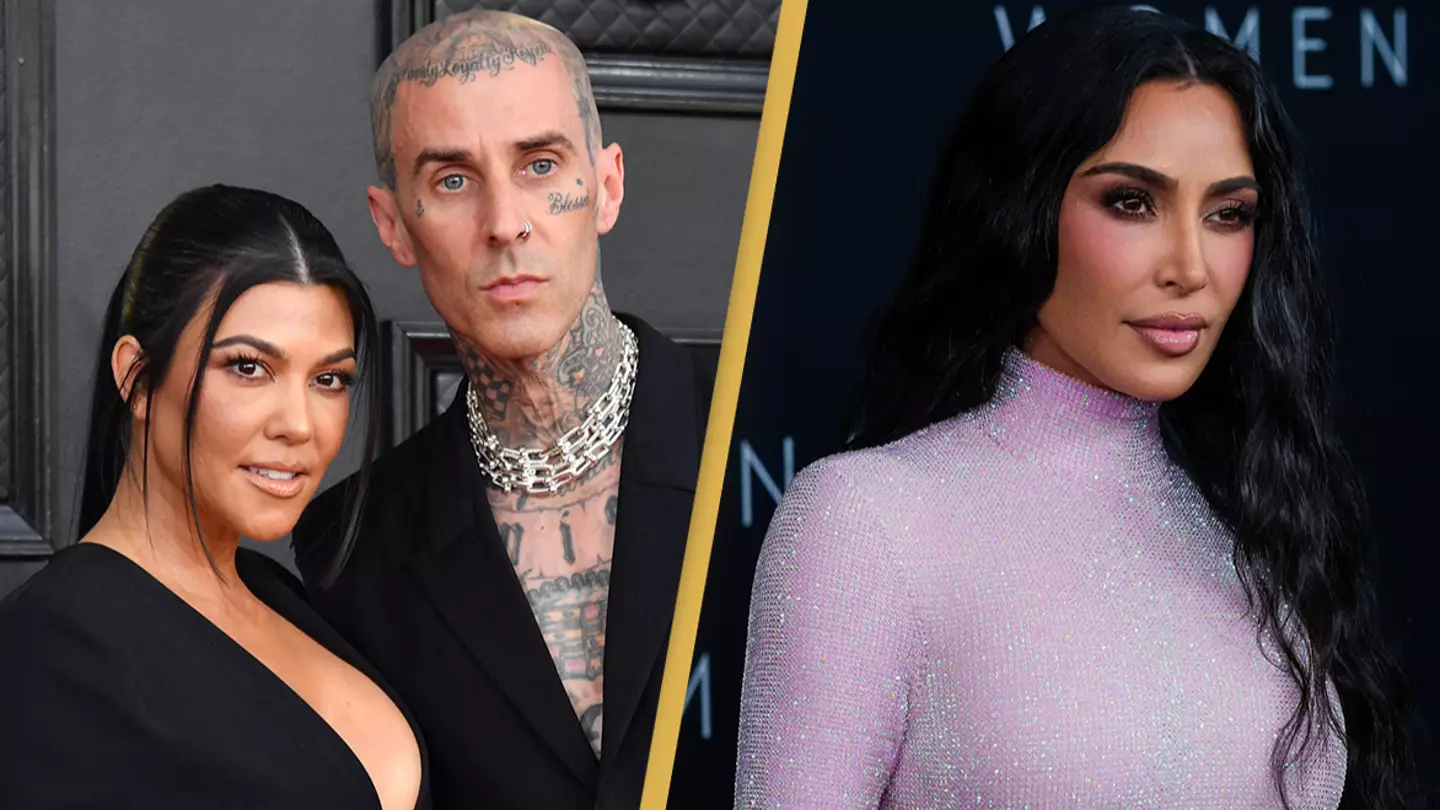 Travis Barker responds to rumors he had a fling with Kim Kardashian after past comments resurface