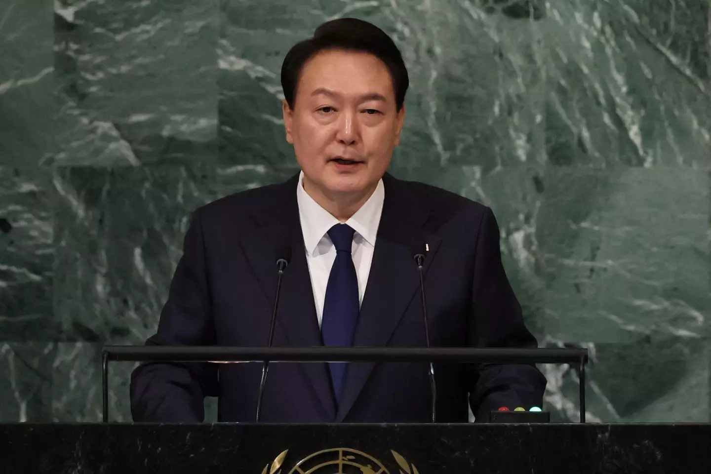President Yoon Suk-yeol, pictured earlier this year.