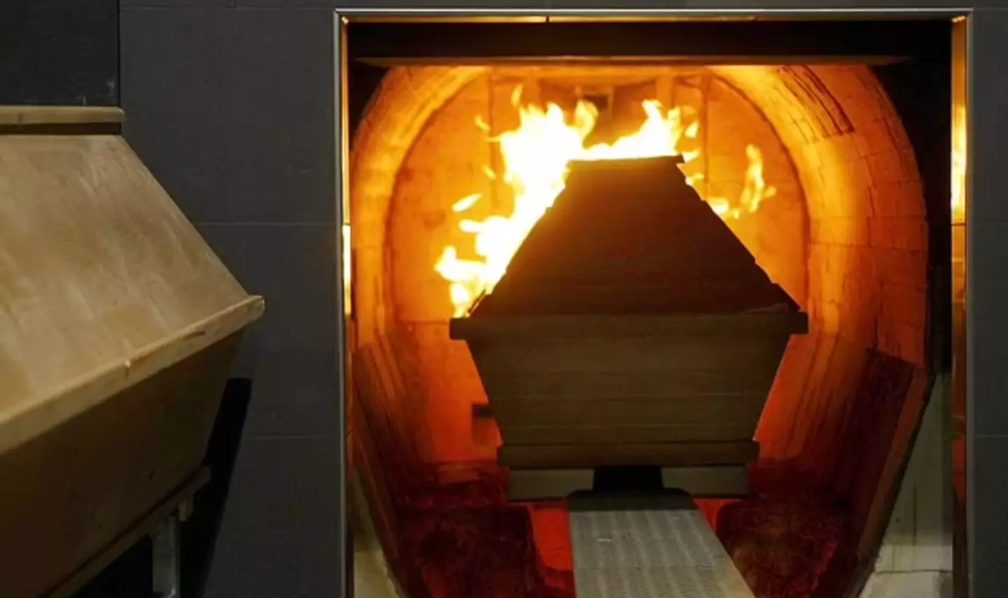 The woman 'started to blink':