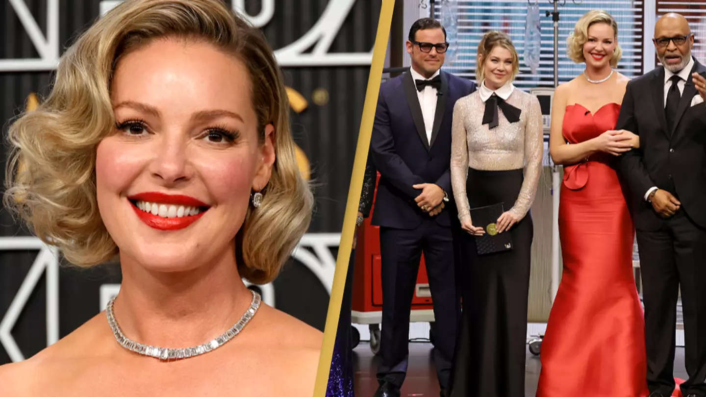 Katherine Heigl joins Grey's Anatomy cast for reunion at her first Emmys in a decade