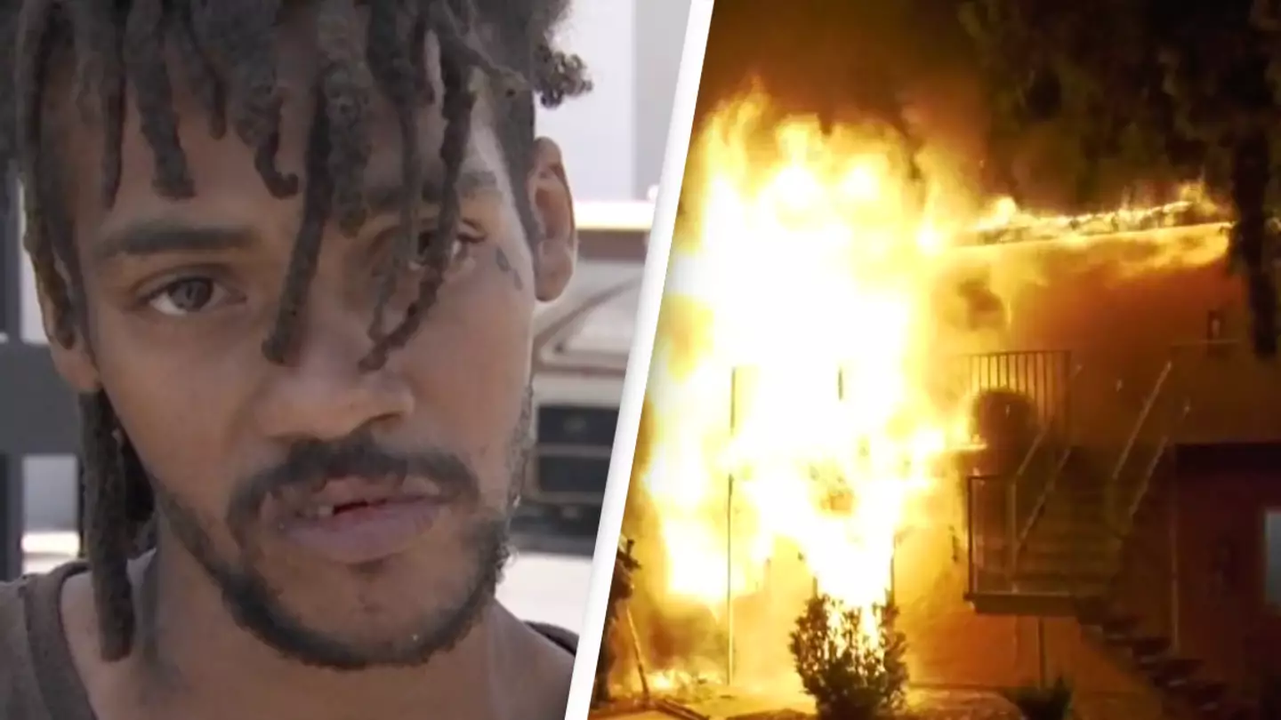 Homeless man hailed as hero for saving family from burning apartment