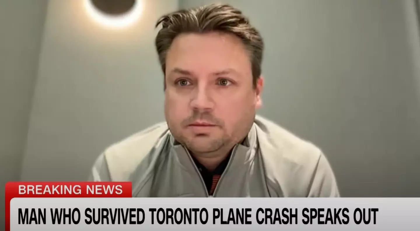 John Nelson was one of the 76 passengers on the plane (CNN)