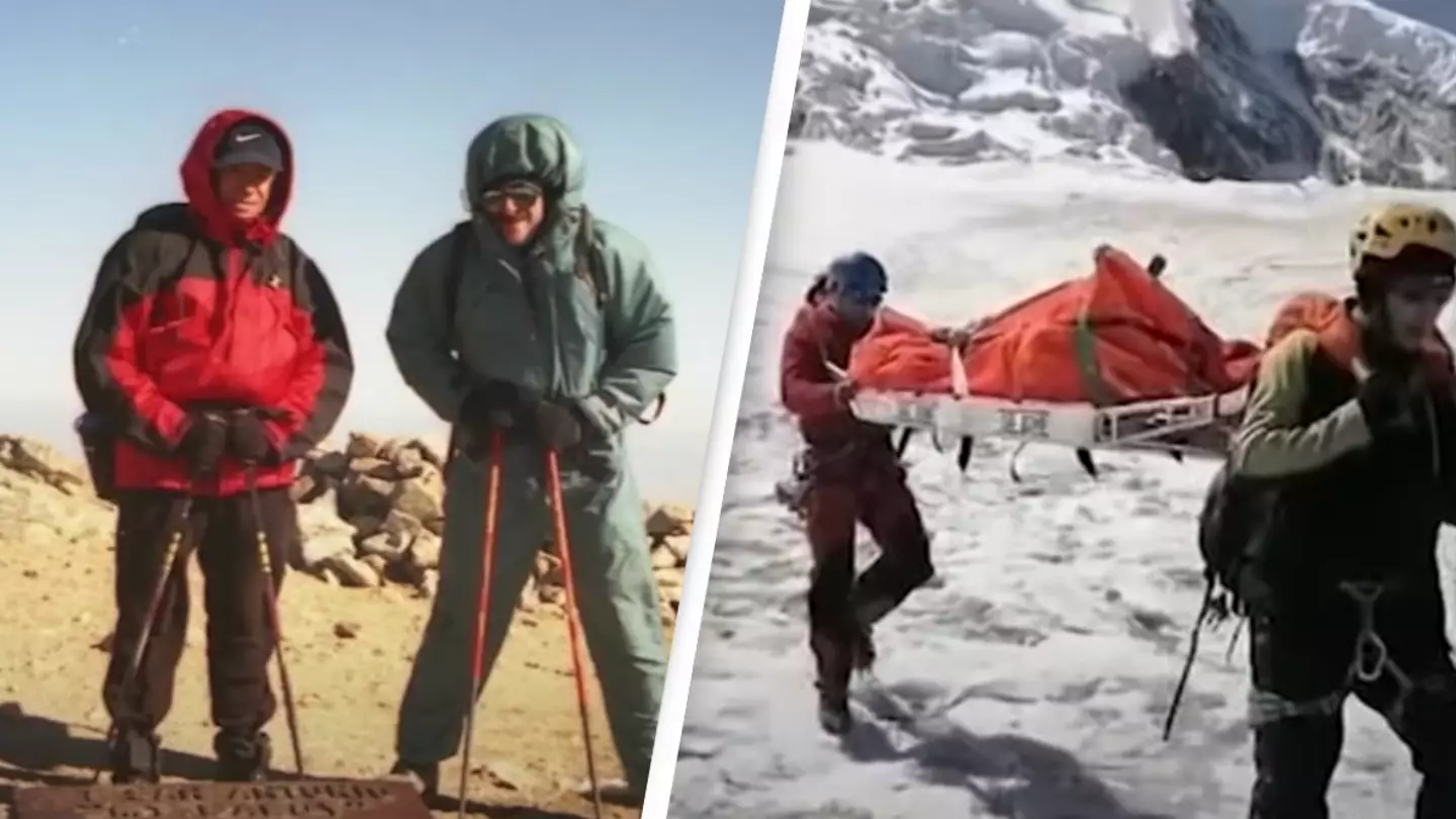 American mountaineer's body discovered in incredible condition after going missing 22 years following avalanche
