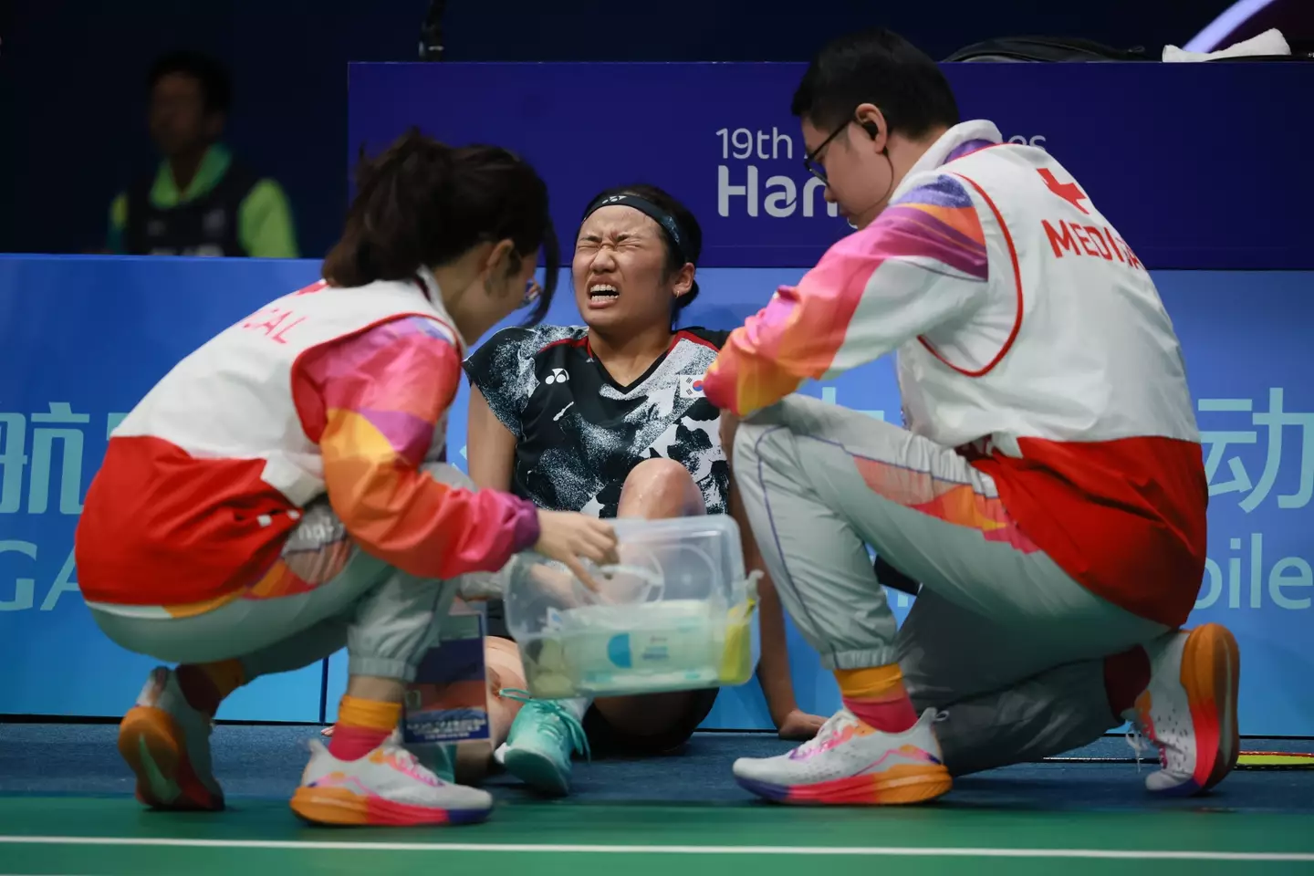 Se-young alleges that she was neglected after her injury. (CHINASPORTS/VCG via Getty Images)