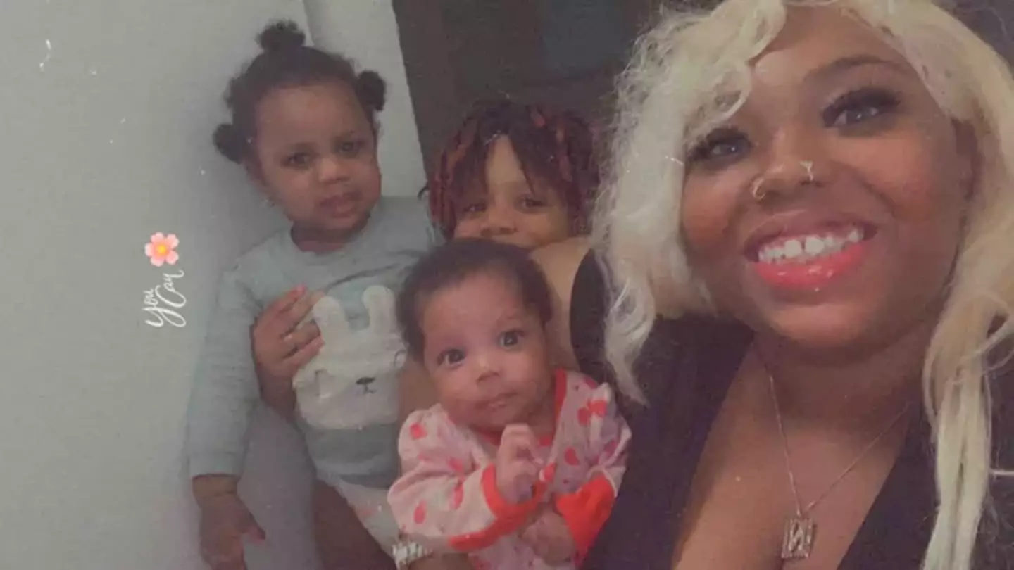 Nykia Hamilton shared how she received the sack after turning up for work late due to her kids (GoFundMe)